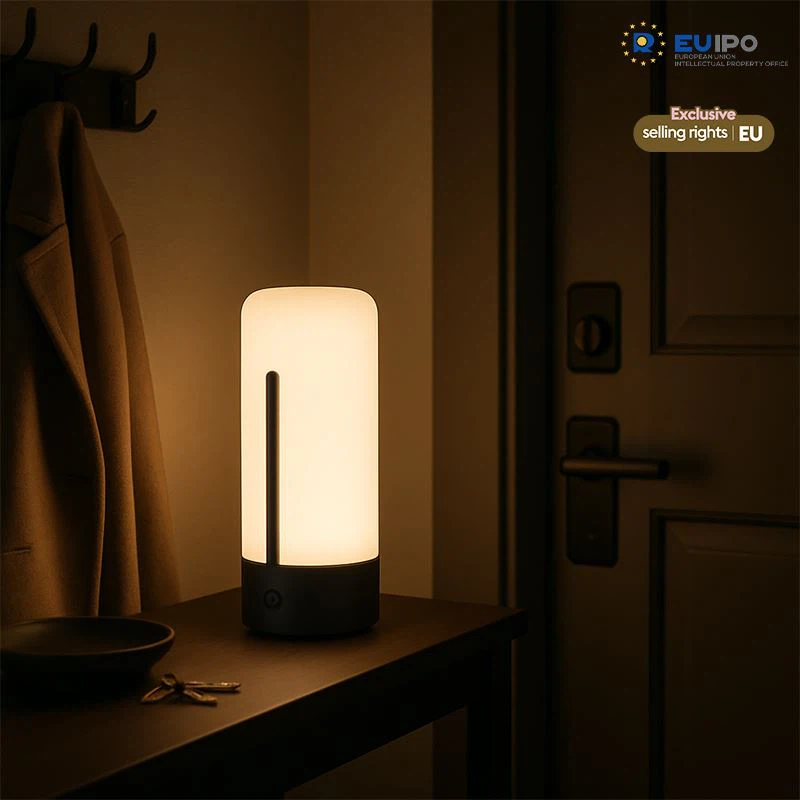 Lampa faoi stiúir athluchtaithe don bhaile